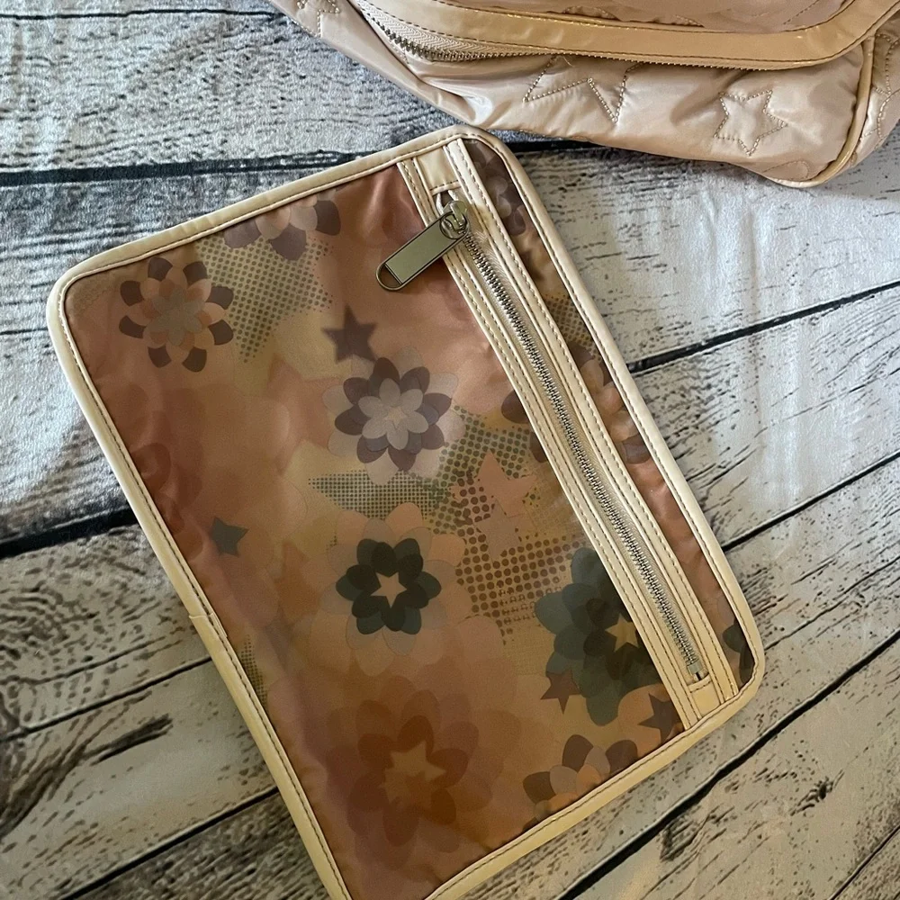 Stella McCartney LeSportsac NWT blush snap in pouch dust bag - Picture 5 of 10